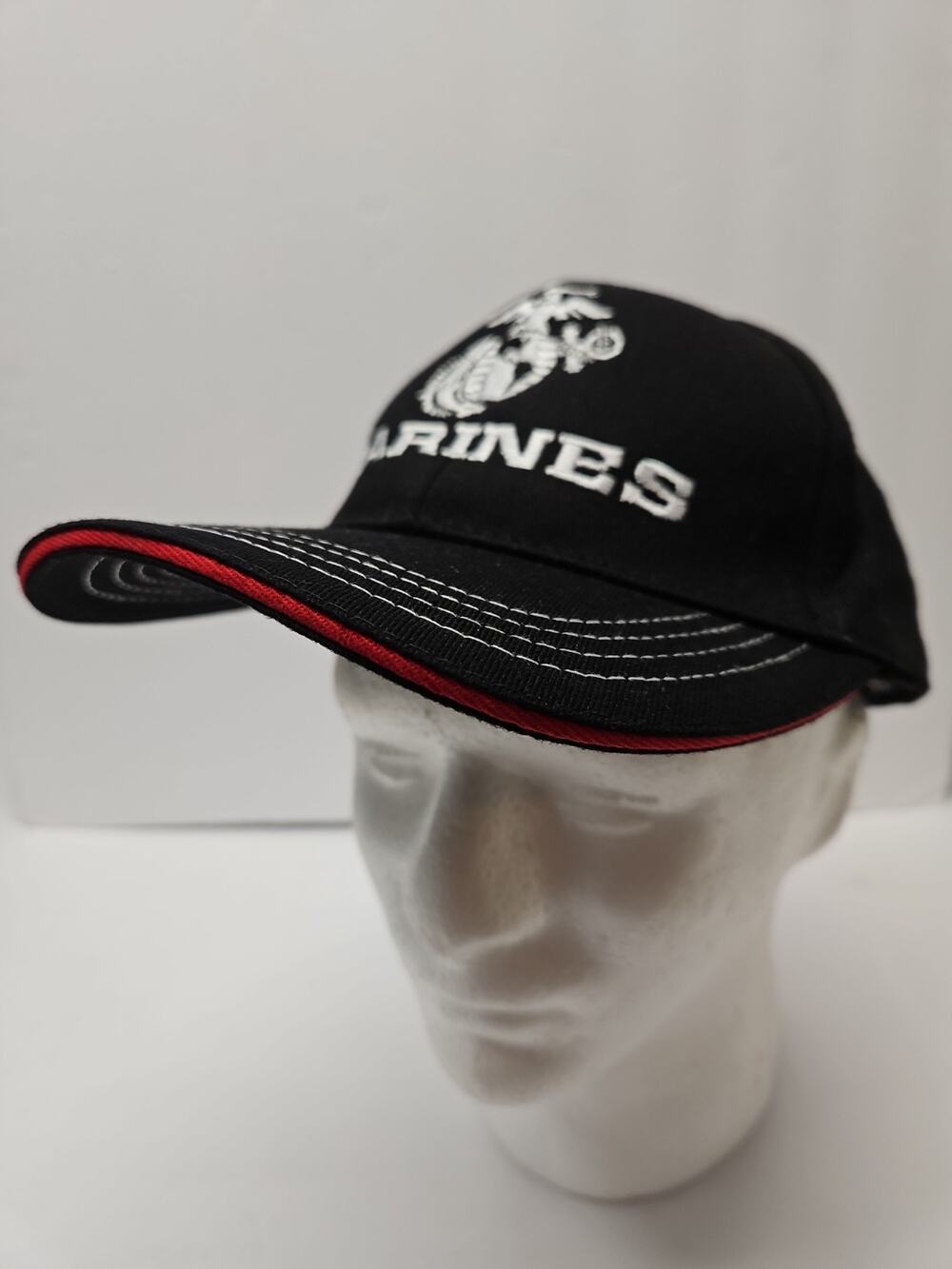 USMC United States Marine Corps Eagle Globe Anchor Snapback Trucker Cap EUC